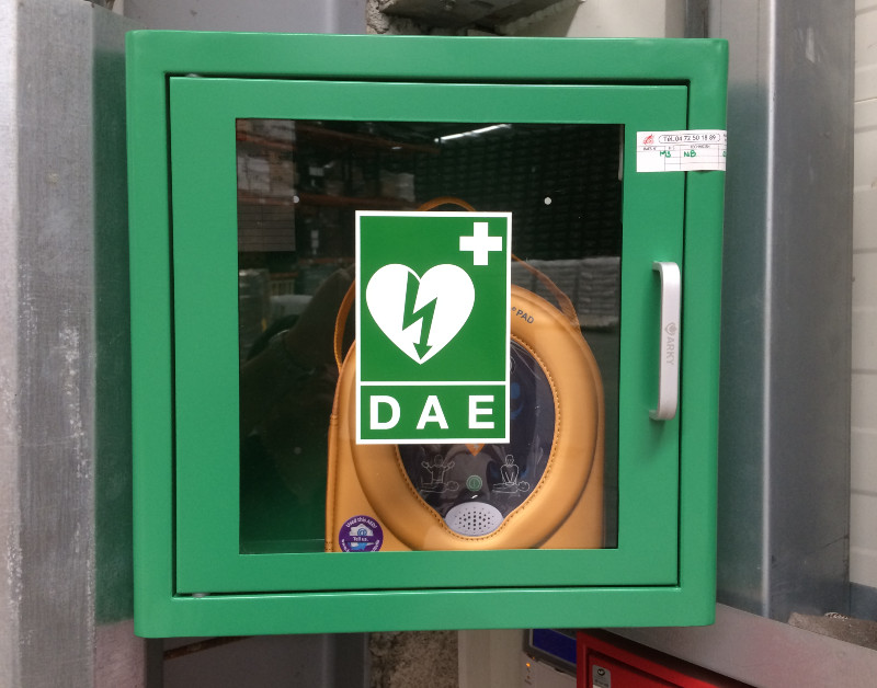 GIBERTTRANS EST EQUIPE D'UN DEFIBRILLATEUR CARDIAQUE