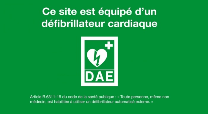 GIBERTTRANS EST EQUIPE D'UN DEFIBRILLATEUR CARDIAQUE